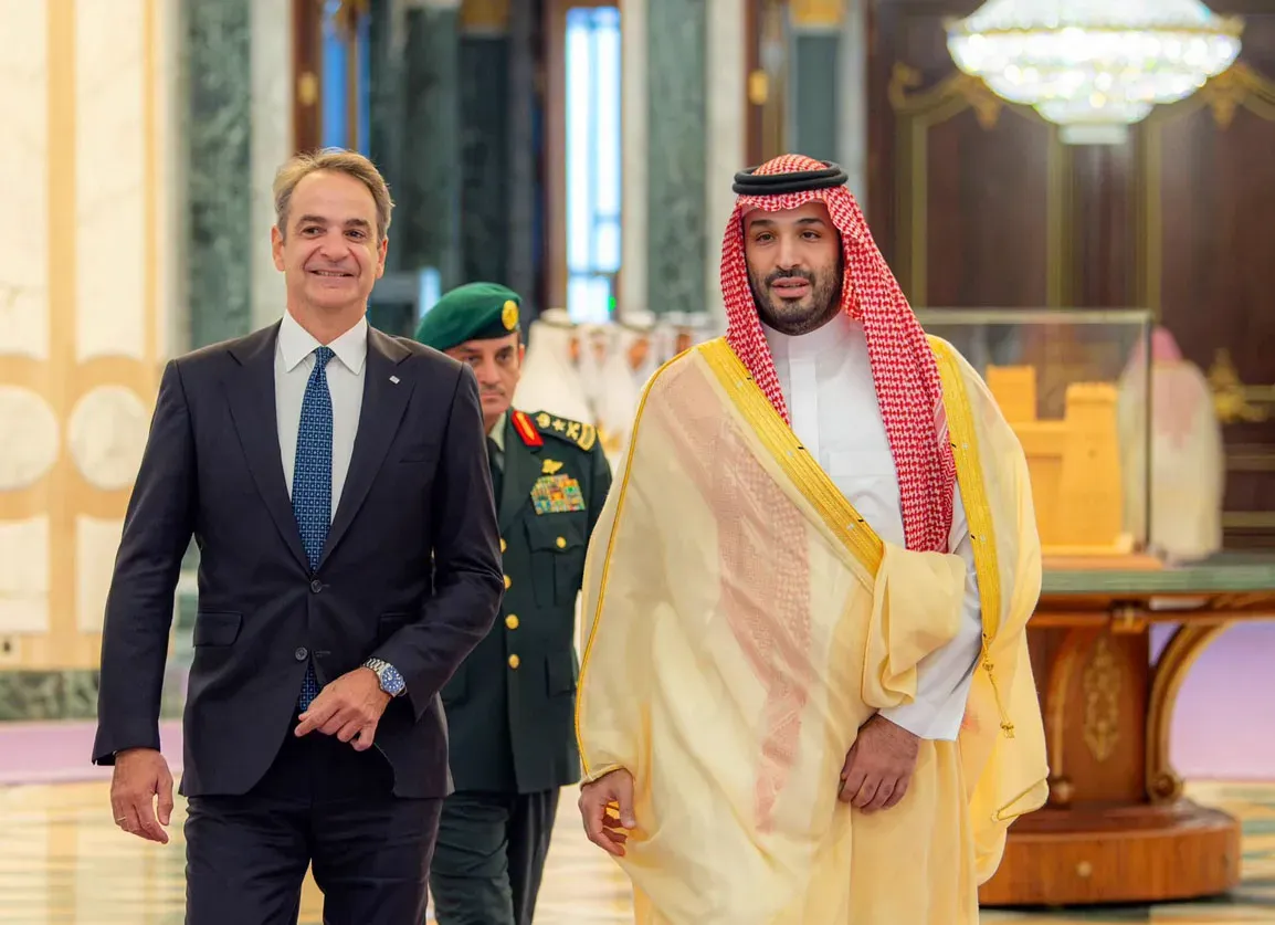 The Saudi Crown Prince and the Greek Prime Minister discuss regional and international developments