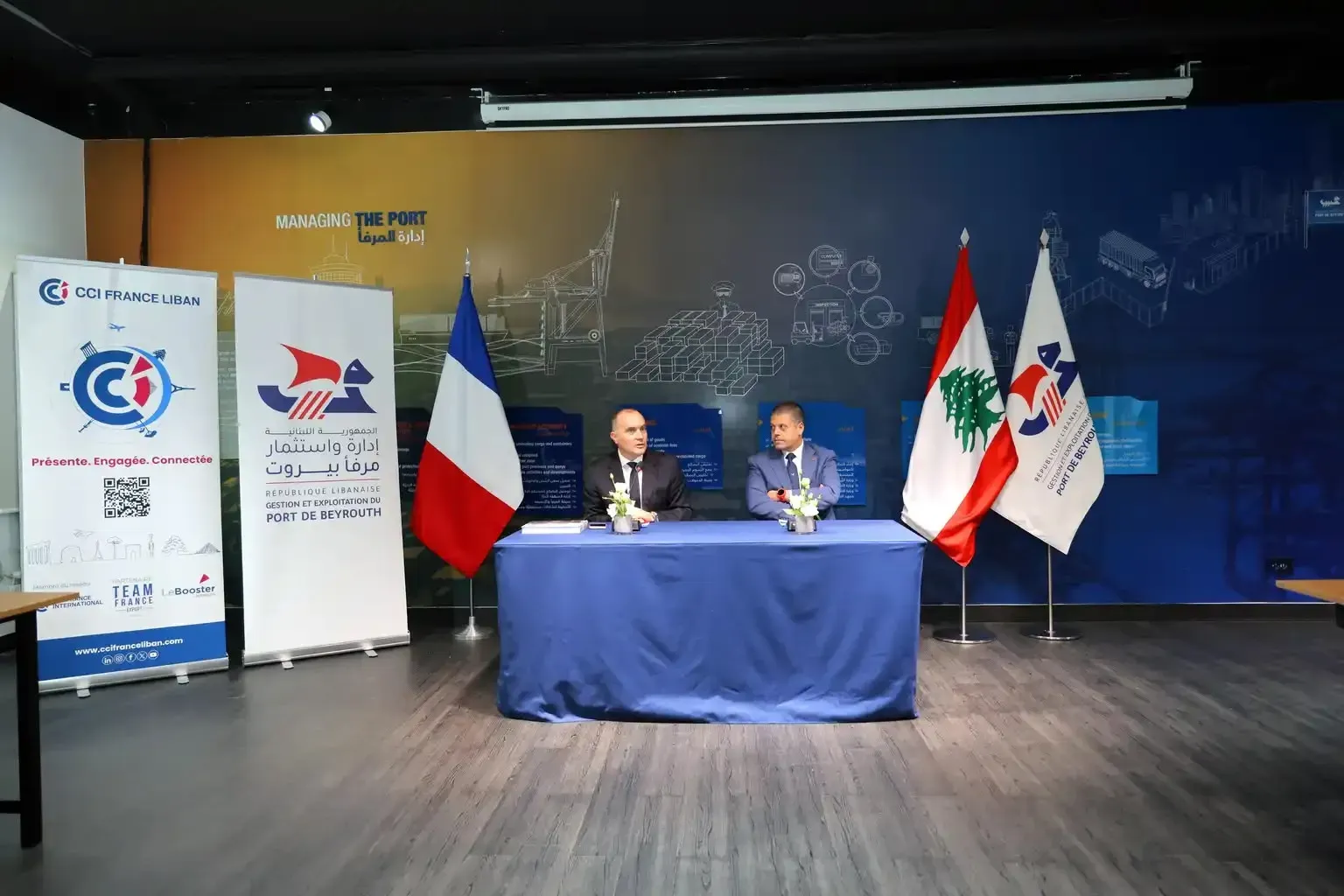 زيارة "CCI France Liban" إلى مرفأ بيروت في إطار "نظرة جديدة"