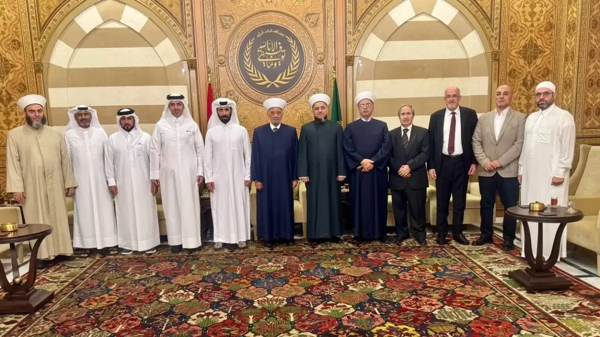 Mufti Daryan received a delegation from Qatar’s Ministry of Awqaf and discussed the situation with a delegation from Al-Maqasid and the head of «Beirut Manarati»