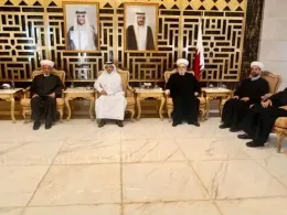 المفتي دريان ووفد دار الفتوى عزّوا
