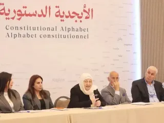 السيدة الحريري تتحدث في البرنامج